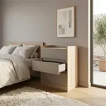 CHIFONIER 2CAJ 1PTA 6519-CCG TABLES