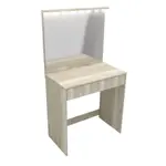 TOCADOR MAQUILLADOR CON ESPEJO CAJON Y LUZ LED  HELSINKI