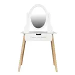 Tocador Escritorio Infantil Proline con Espejo Cajon Blanco HD6742-NS