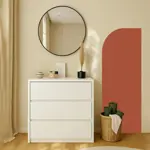 Comoda Cajonera 3 Cajones 80x80cm Color Blanco