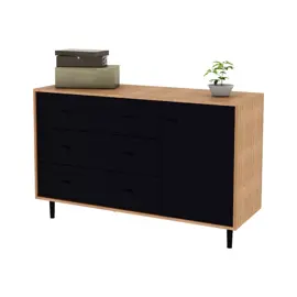 Cómoda Mallorca Negra Alto 78Cm An...