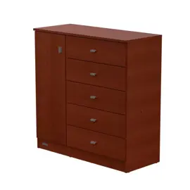 Comoda Pack  5 Cajones    Caob...