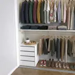Comoda Interior De Placard 4 Cajones Blanco