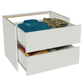 Kit 2 Cajones Para Placard Ropero D...