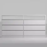 Cómoda EMC Con 6 Cajones Blanco