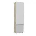 Mueble de Guardado Zapatero con estantes Ruedas y puerta espejo - 1424 HEL