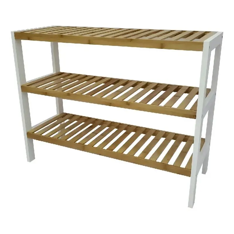 Organizador de Zapatos Atma Home Bambu 3 Niveles Madera HB0402066 NS