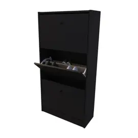 Zapatero  Libe 18 Pares Negro Alto ...