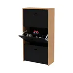 Zapatero Centro Estant Evolution 18 Pares Negro Alto 1.13M