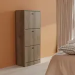 ZAPATERO 3 PUERTAS NEBRASKA GRIS MEL.                       