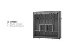 Armario Mueble Organizador Gadnic SHR19 Ropa Zapatos Accesorios