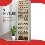 Organizador de Zapatos 6 y 9 Pisos - GM6577/6578, Modular y Resistente 9