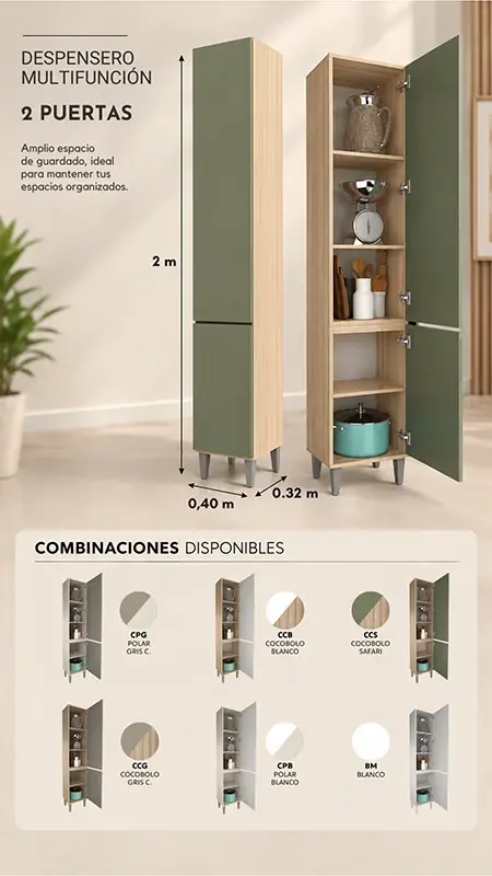 COLUMNA DESPENSERO 0.40 85009 CPG TABLES