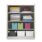 Mueble de Guardado Vestidor Alto con Puertas Modular 90 x 113 x 50 cm CODIGO 3019 BLA