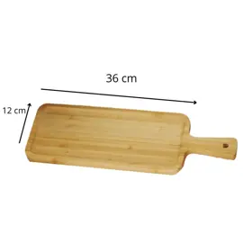 Bandeja Fuente Bambu C/Mango 36X12x...