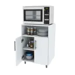 Mueble Mesa Auxiliar De Cocina Rack Puerta Microondas Oferta