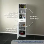 Despensero C/Puerta Cajón y Estante Reg. Centro Estant G14