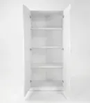 Despensero Cocinas Y Lavaderos, 2 Puertas 3 Estantes Gacela Blanco