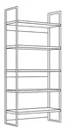 ESTANTERIA STEEL DST21 DST21RT DELOS