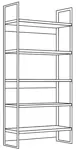 ESTANTERIA STEEL DST21 DST21RNN DELOS