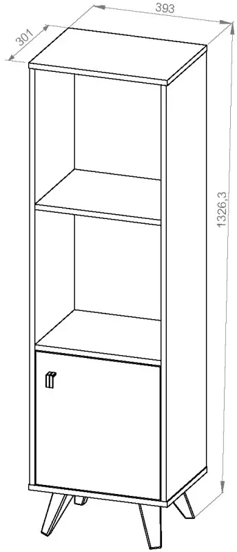 MODULO ESC LE040 1C BL/CI. DIELFE