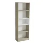 BIBLIOTECA FULL - NEBRASKA GRIS / BLANCO                    