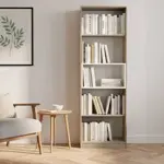 BIBLIOTECA FULL - NEBRASKA GRIS / BLANCO                    