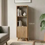 Biblioteca Torre Wall Muebles Gacela, Nórdico 1 Estante
