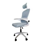 Silla de Escritorio SkyLight. Ergonomica Giratoria Soporte Lumbar . Apoya brazos y Cabeza