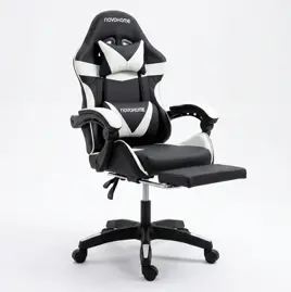 Silla Gamer C/Apoyapiés Ergonómica...