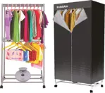 SECARROPAS CALOR 1050W 15KG 2P ACERO INOX INDELPLAS