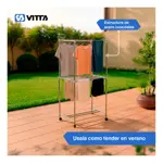 Secador De Ropa A Calor Tender Vertical 2en1 Portátil Vitta