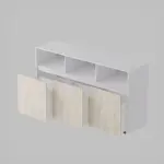 Juguetero Organizador EMC con 3 cajones móviles Blanco y Helsinki