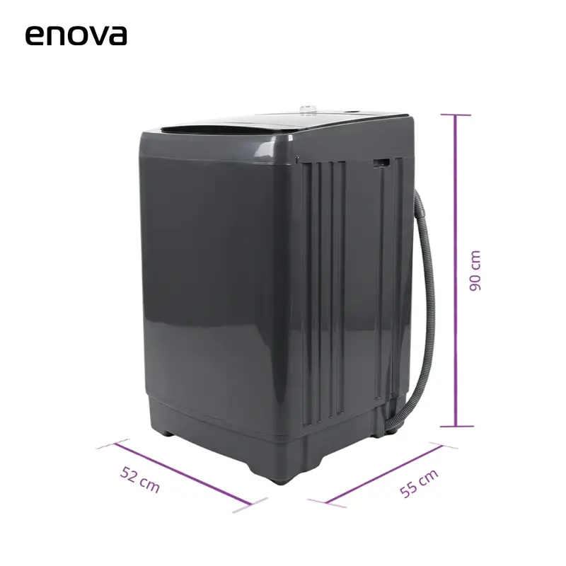 Lavarropas Enova Carga Superior 6 kg Gris