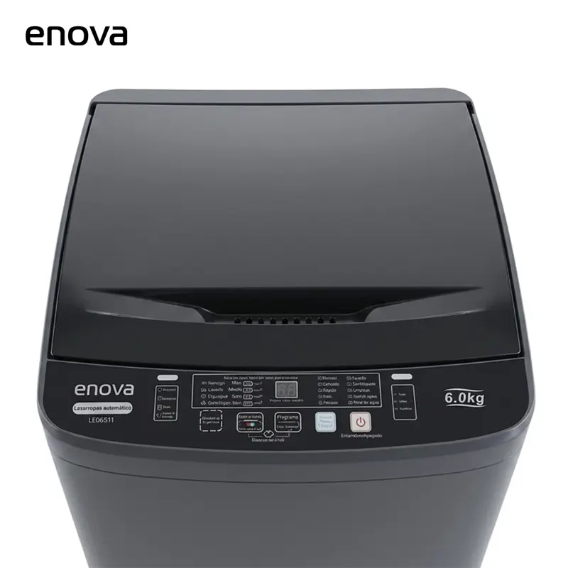 Lavarropas Enova Carga Superior 6 kg Gris