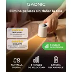 Quita Pelusa Recargable Gadnic con Display Inteligente