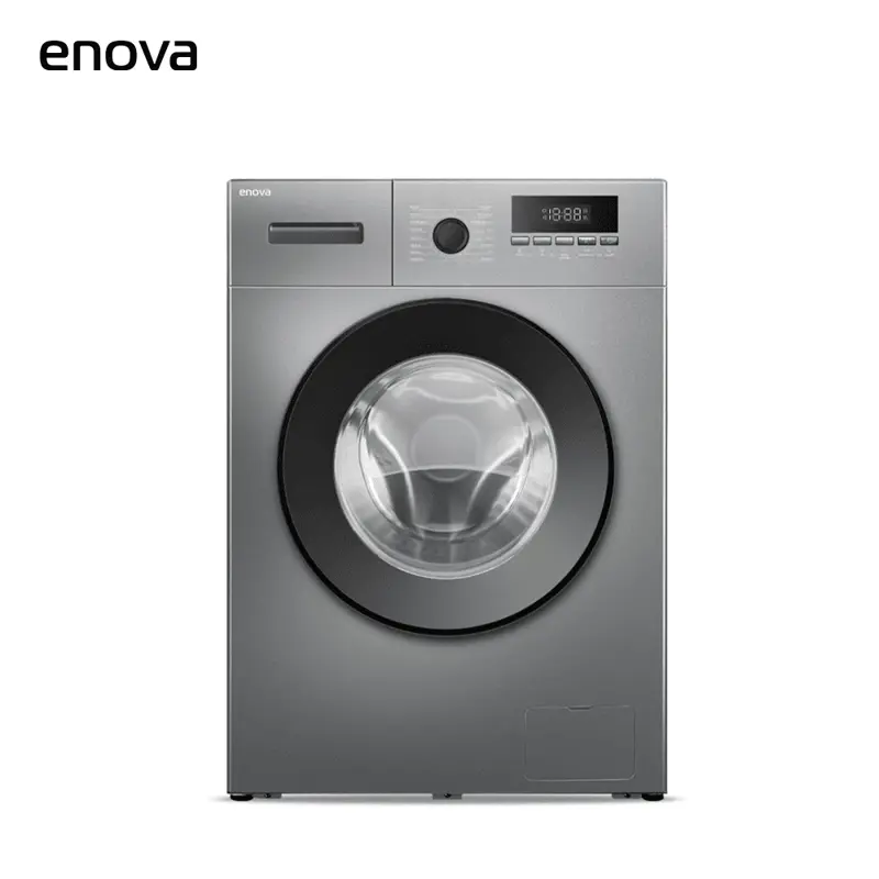 Lavarropas Enova LE08F10 carga frontal 8 kg Gris