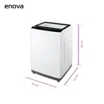 Lavarropas Enova carga superior 6 kg Blanco