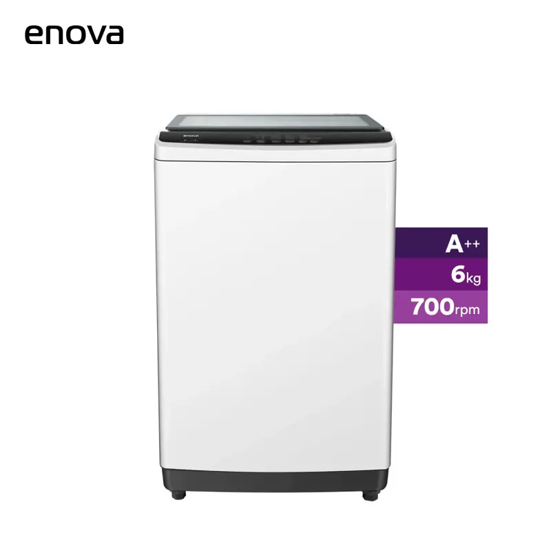 Lavarropas Enova carga superior 6 kg Blanco