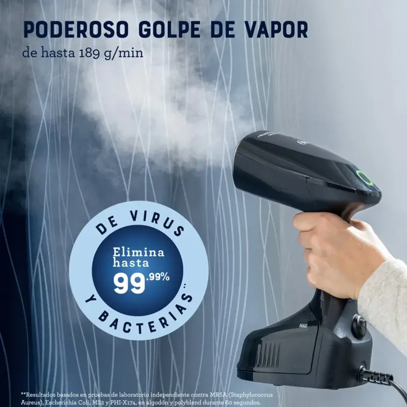vaporizador portatil de prendas oster gces101ar 220v