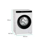 lavarropas ey26sb7-12 frontal 6.5k 1200rpm bco candy
