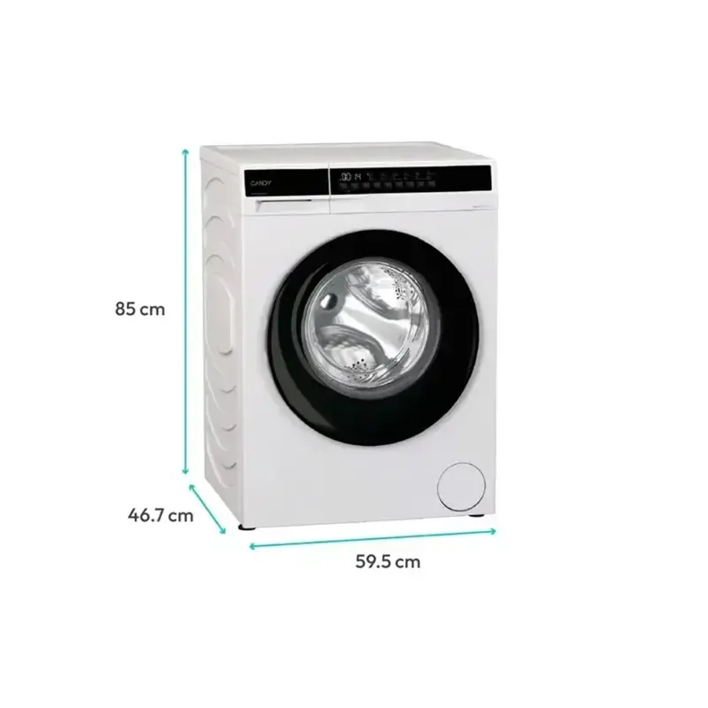 lavarropas ey26sb7 12 frontal 6.5k 1200rpm bco candy