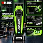 Trimmer Inalam C/Acces Wmark Ng-vt4 2 Vel. 8000 Rpm Luz Led