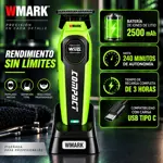 Trimmer Inalam C/Acces Wmark Ng-vt4 2 Vel. 8000 Rpm Luz Led