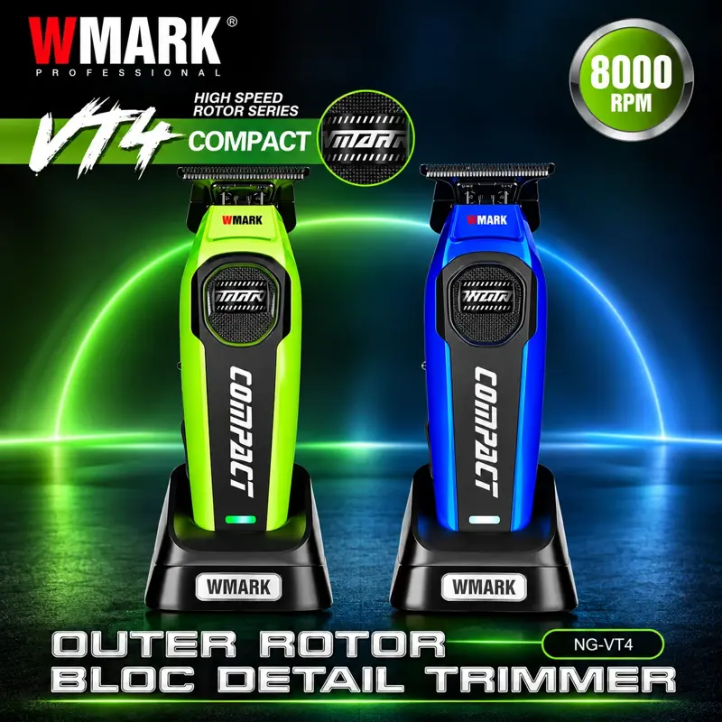 Trimmer Inalam C/Acces Wmark Ng vt4 2 Vel. 8000 Rpm Luz Led