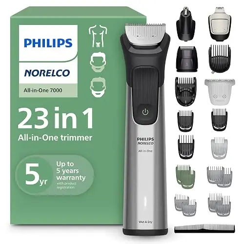 Philips Norelco Multigroom Serie 7000, recortadora