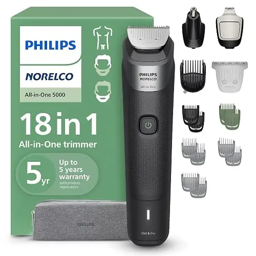 Philips Norelco Multigroom Serie 5000, recortadora
