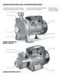 Bomba Centrífuga 1hp 750w 20mts Turbina Bronce Daihatsu Roja Monofásica 50Hz