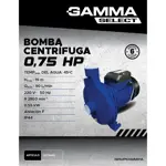 Bomba Centrífuga 0.75 HP - Gamma Select - G2784AR