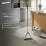 Balde Trapeador Proline con Mopa Centrifugador Gris MPLVP02-NS
